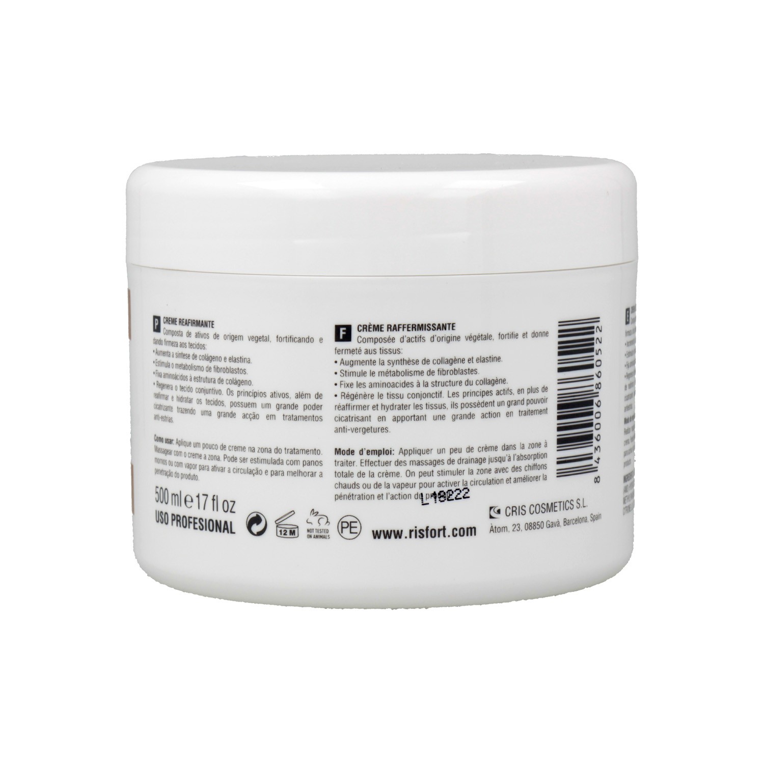 Risfort Firming Cream With Centella Asiatica Extract 500 ml