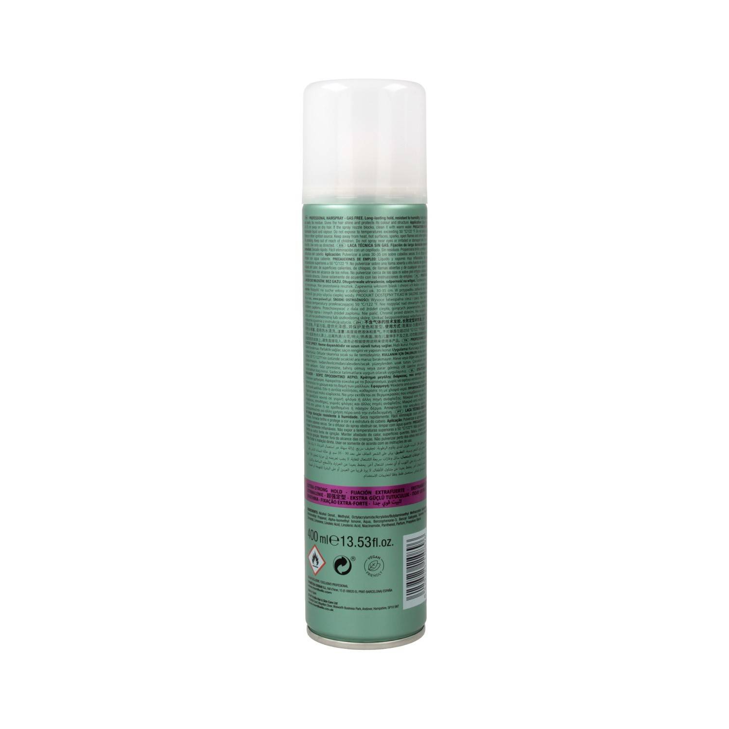 Montibello Finalfine Hairspray Extra Forte Niente Gas 400 Ml