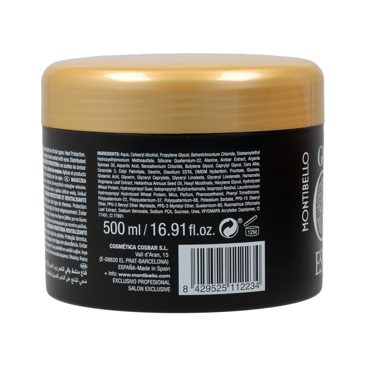 Montibello Gold Oil Essence Máscara 500 Ml