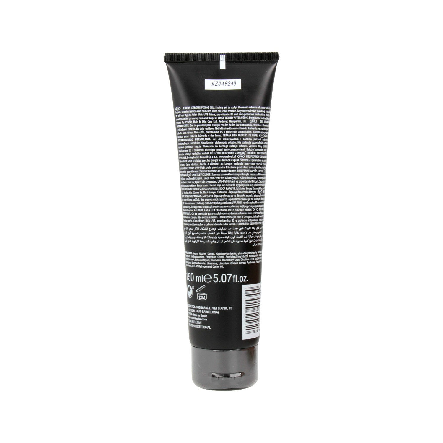 Mont Decode Texture Men Xtrem Fix Gel (4) 150 Ml