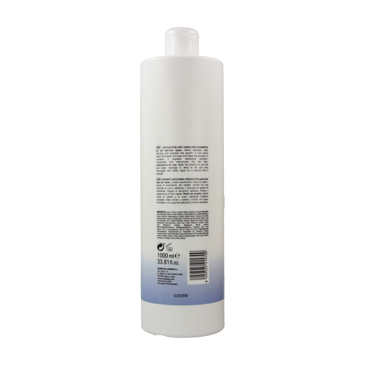 Montibello Cryogen Shampooing 1000 ml