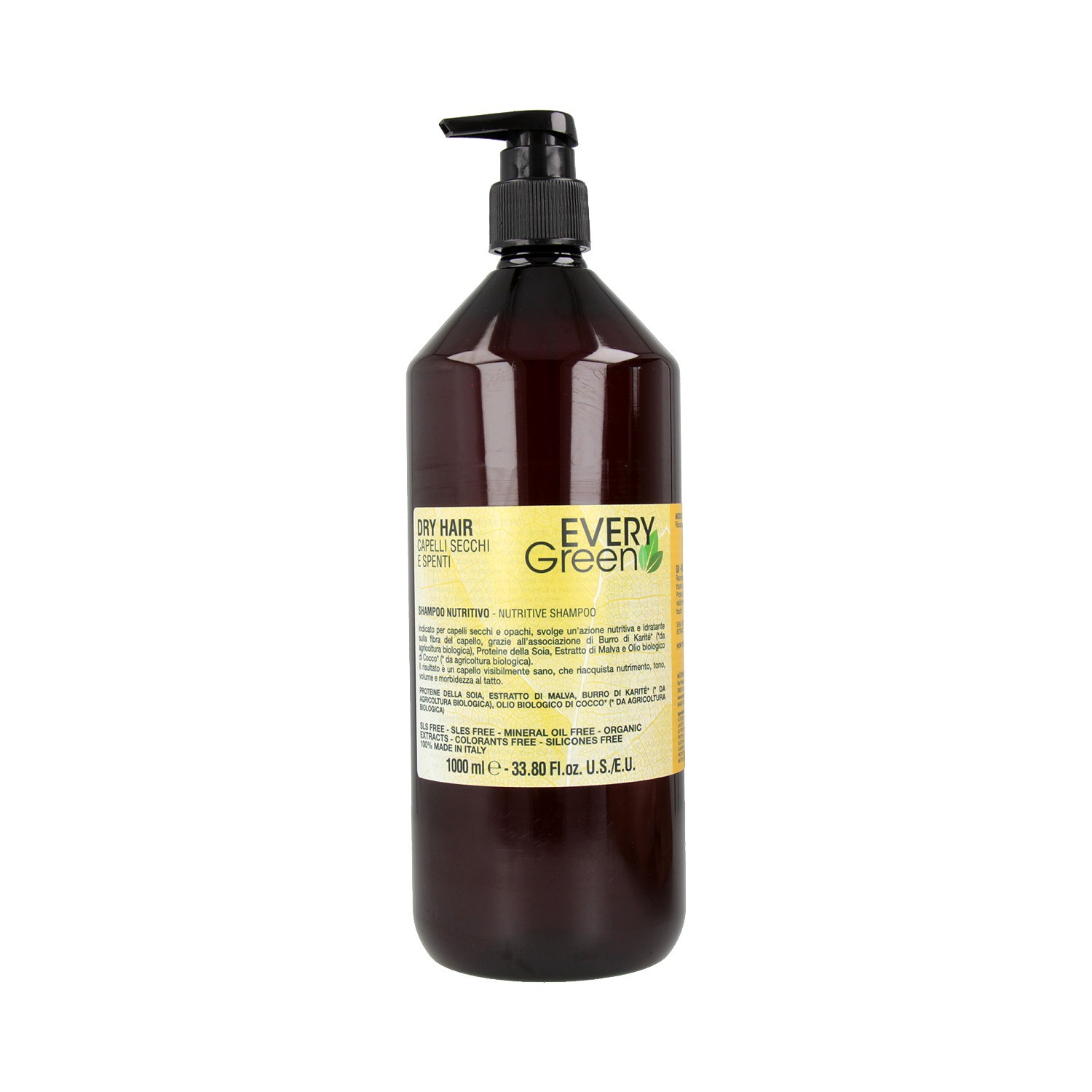 Dikson Everygreen Cabelo Seco Nutritivo Xampú 1000 ml