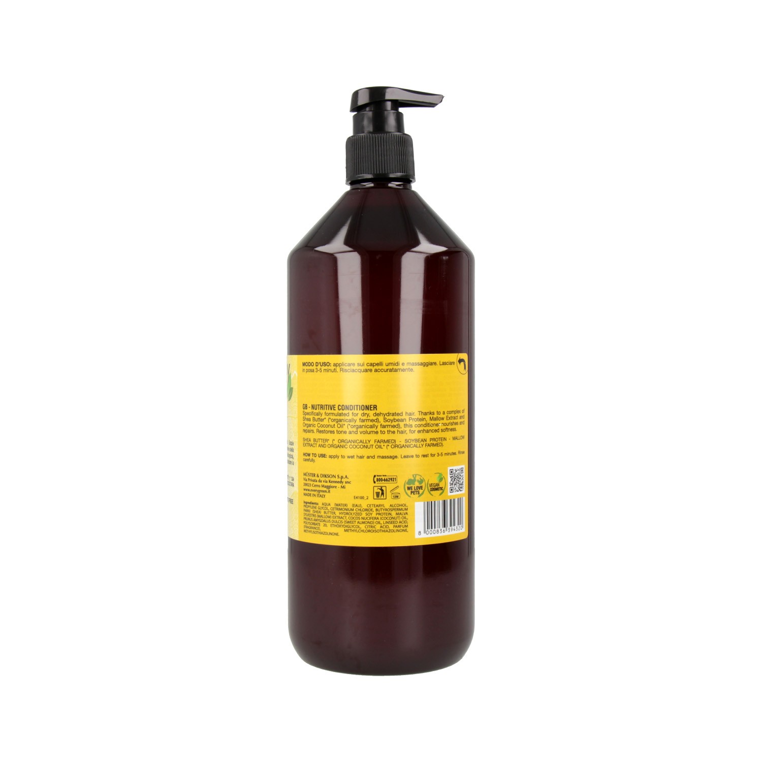 Dikson Everygreen Cabelo Seco Condicionador Nutritivo 1000 Ml