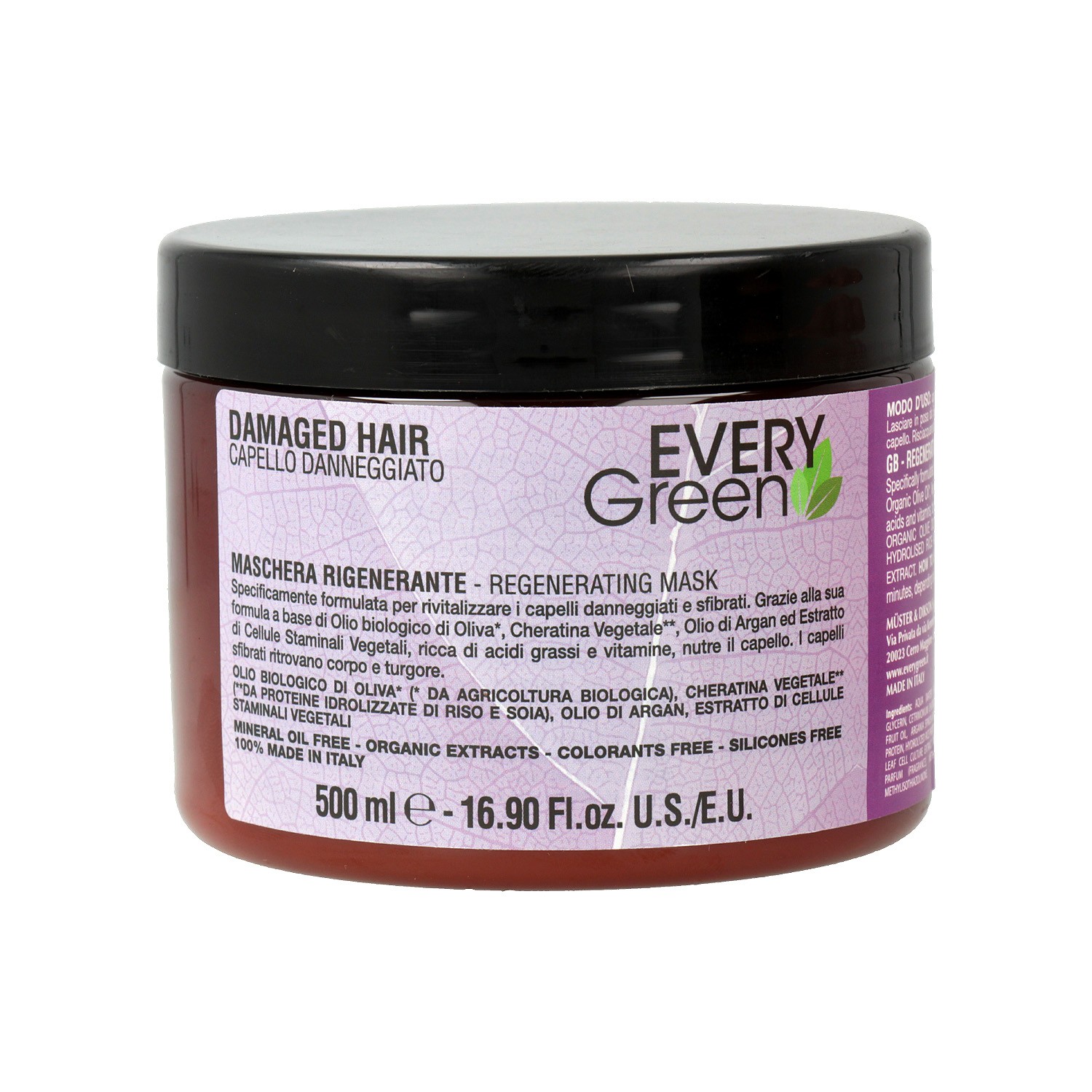 Dikson Every Green Damaged Hair Mask 500 Ml