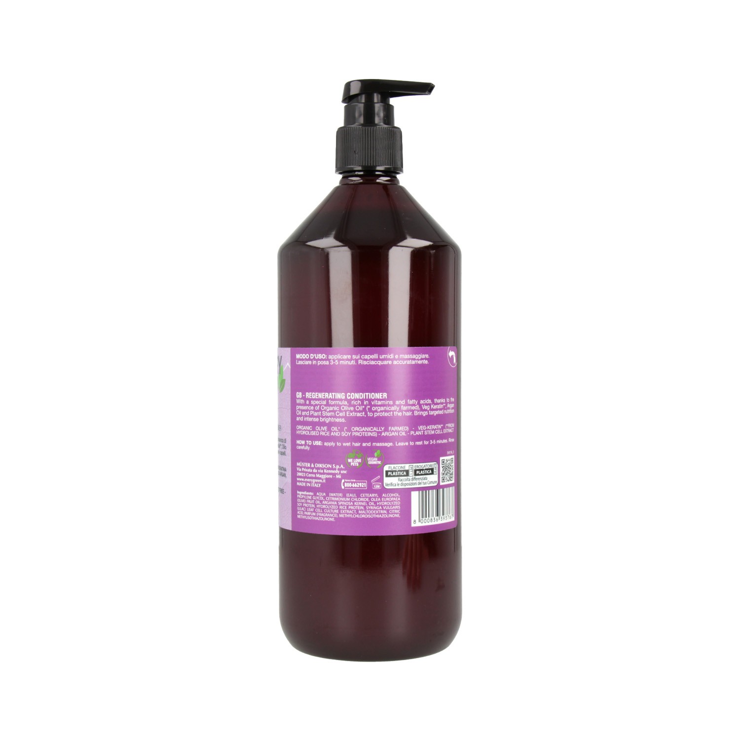 Dikson Every Green Damaged Hair Conditioner 1000 Ml