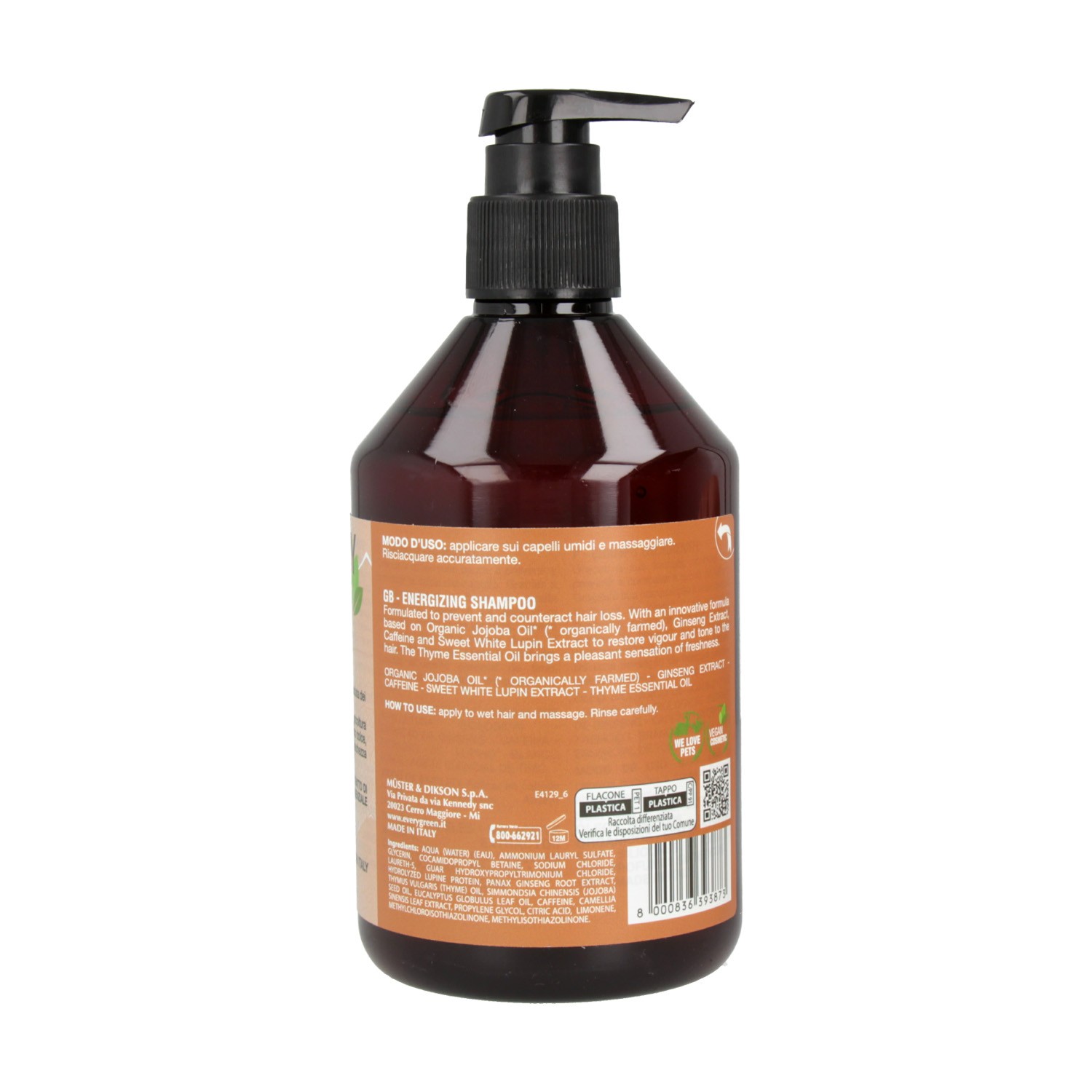 Dikson Everygreen Anti Loss Control Shampoo 500 ml