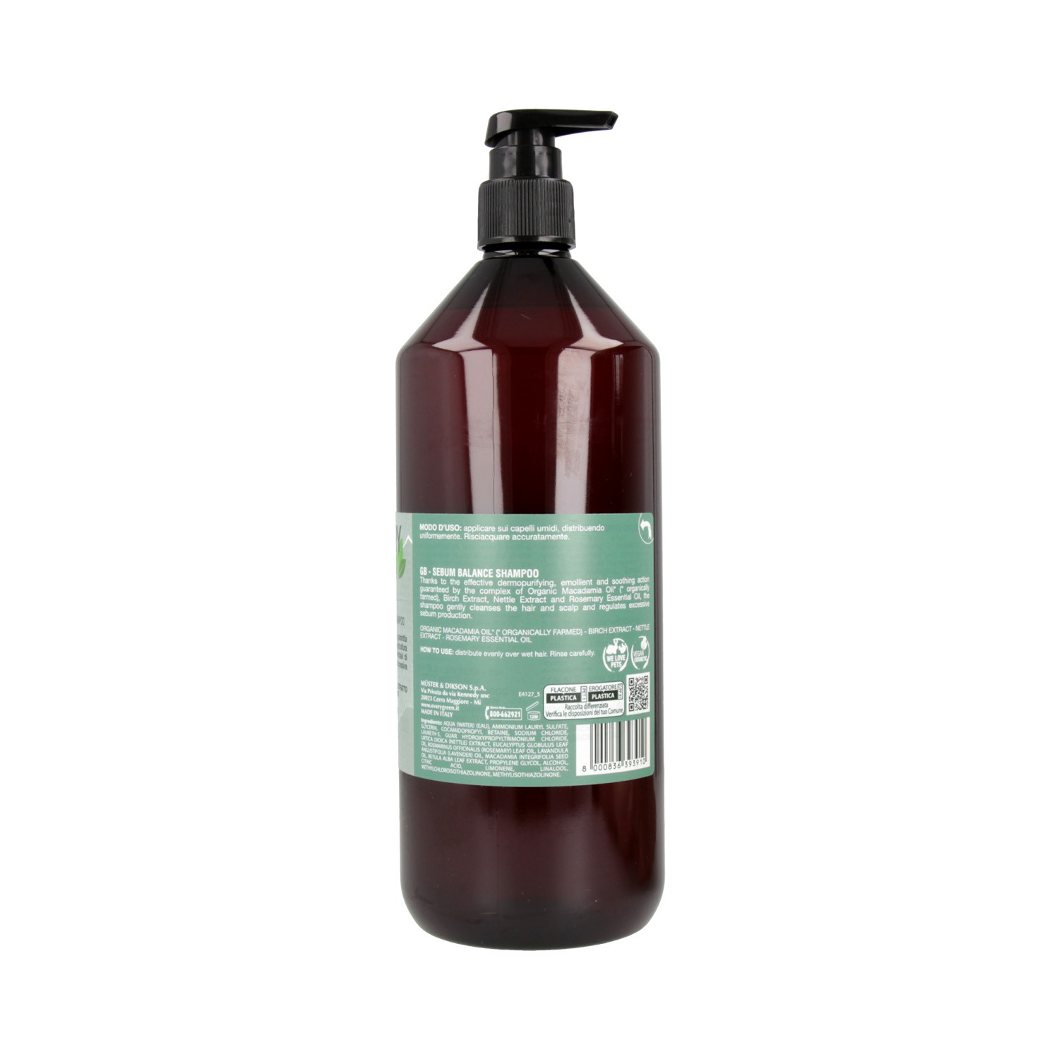 Dikson Every Green Rebalancing Shampoo 1000 ml