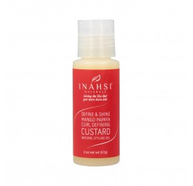 Inahsi Define shine Mango Papaya Curl Defining Custard Styling Gel 57 gr