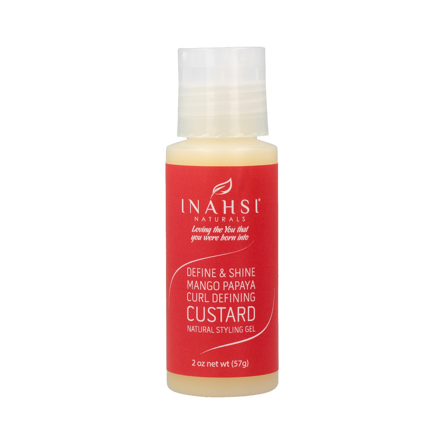 Inahsi Define shine Mango Papaya Curl Defining Custard Styling Gel 57 gr Inahsi Define shine Mango Papaya Curl Defining Custard Styling Gel 57 gr