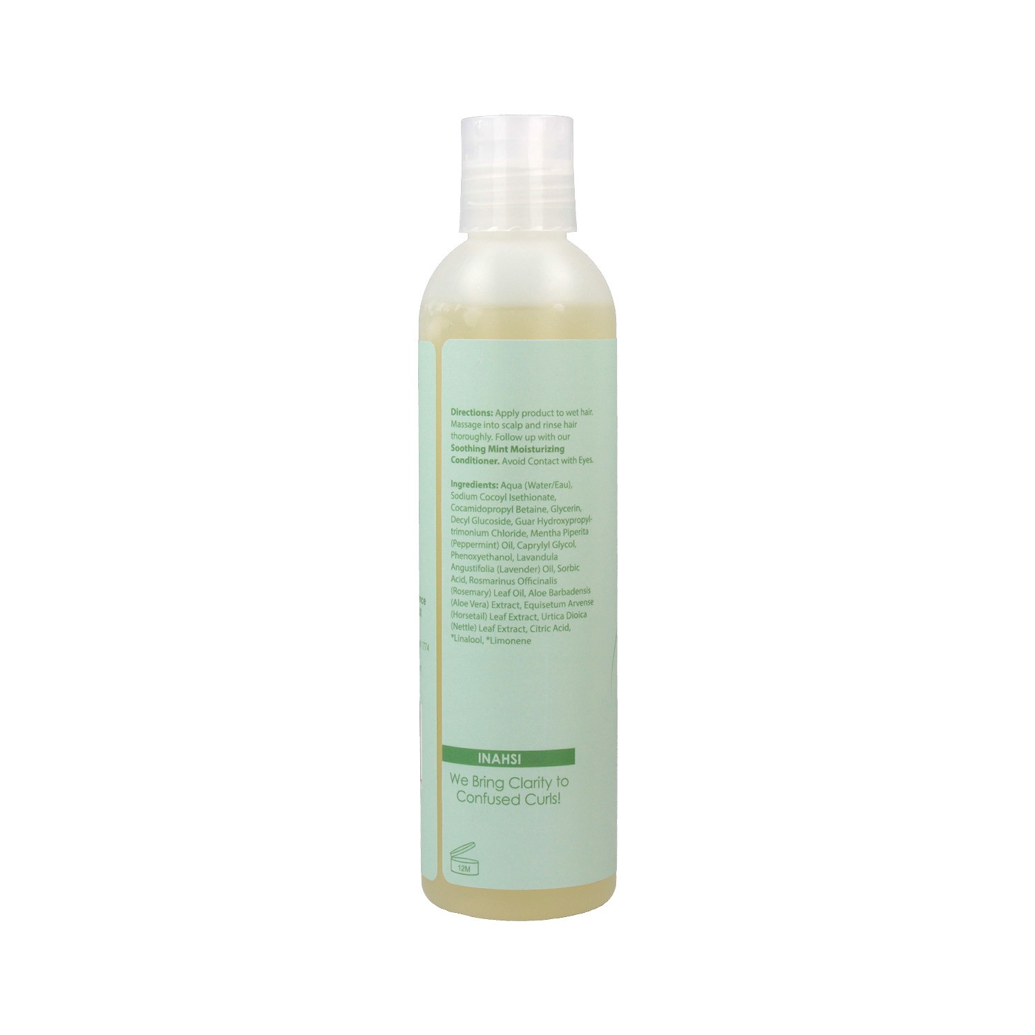 Inahsi Apaisant Menthe Shampooing Nettoyant Doux 226 gr