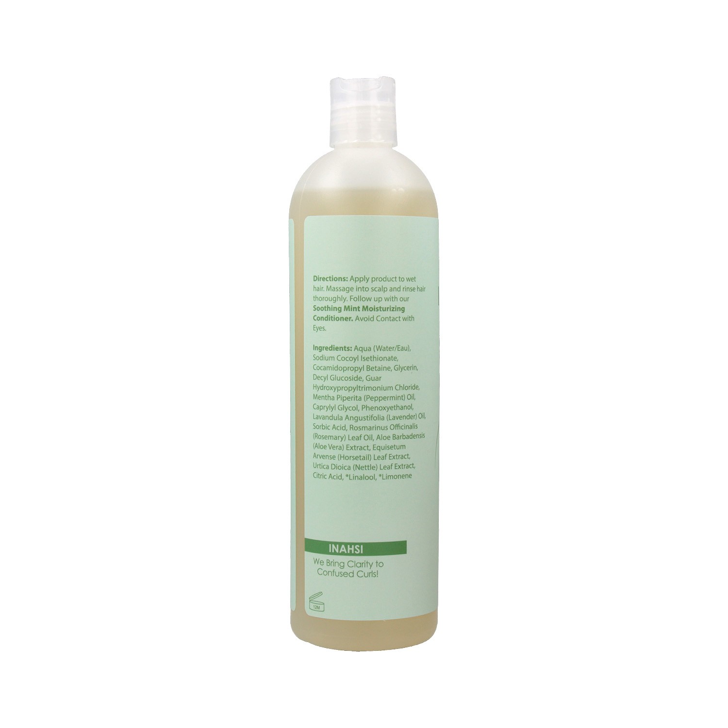 Inahsi Lenitivo Menta Detergente Delicato Champú 454 gr