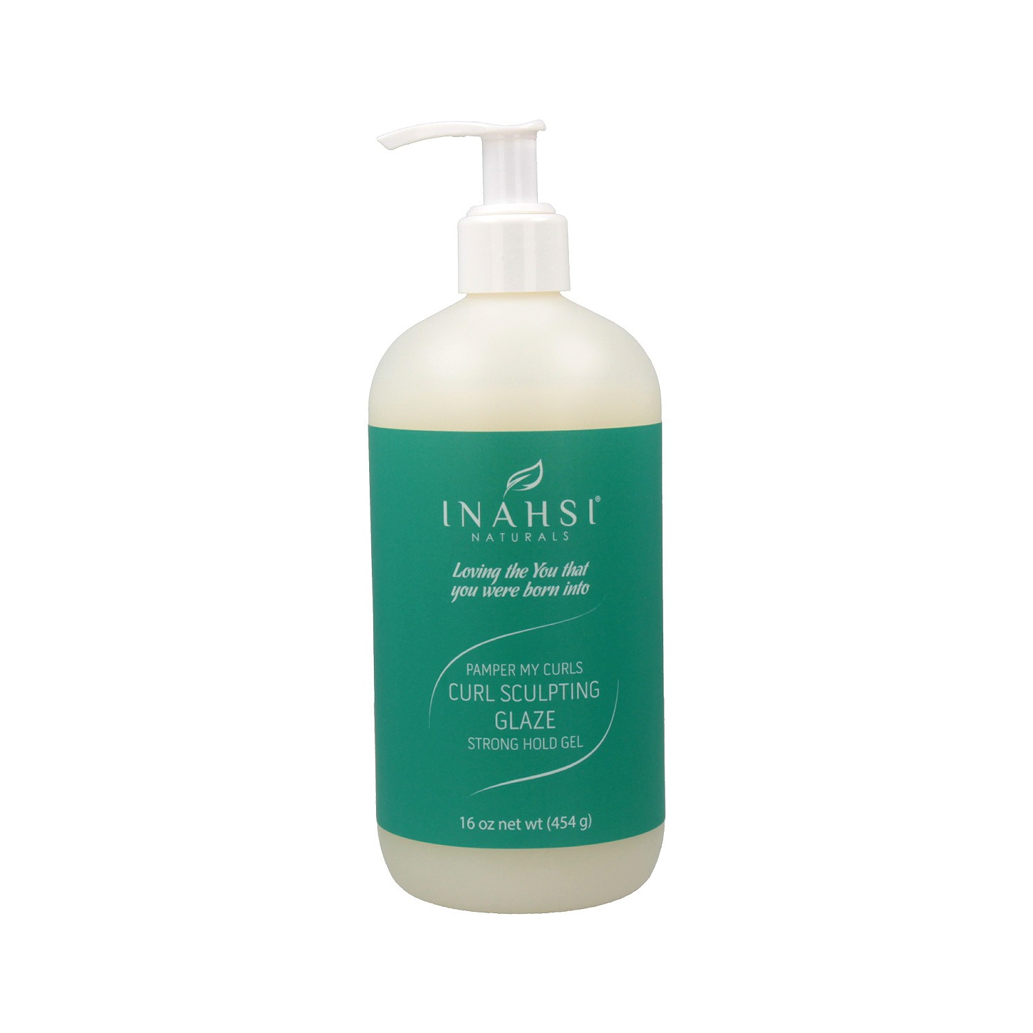 Inahsi Pamper My Curls Sculpting Glaze Strong Hold Gel 454 gr