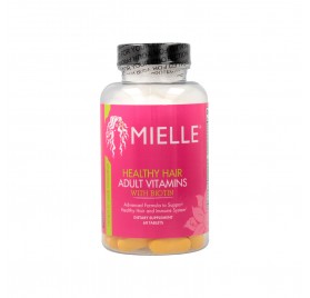 Mielle Healthy Hair Adult Vitamins With Biotin 60 Tabletas