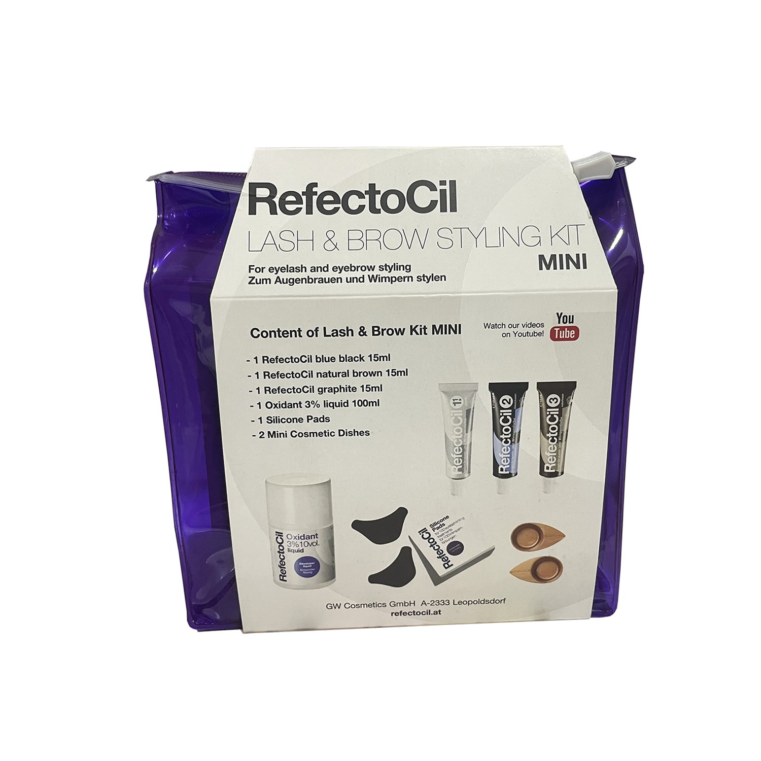 Refectocil Mini Kit Pestañas Y Cejas Styling Kit