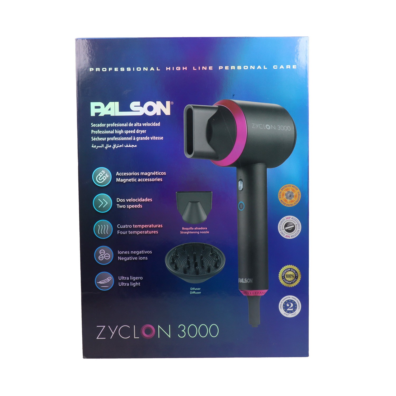 Palson Secador Profesional Zyclon 3000