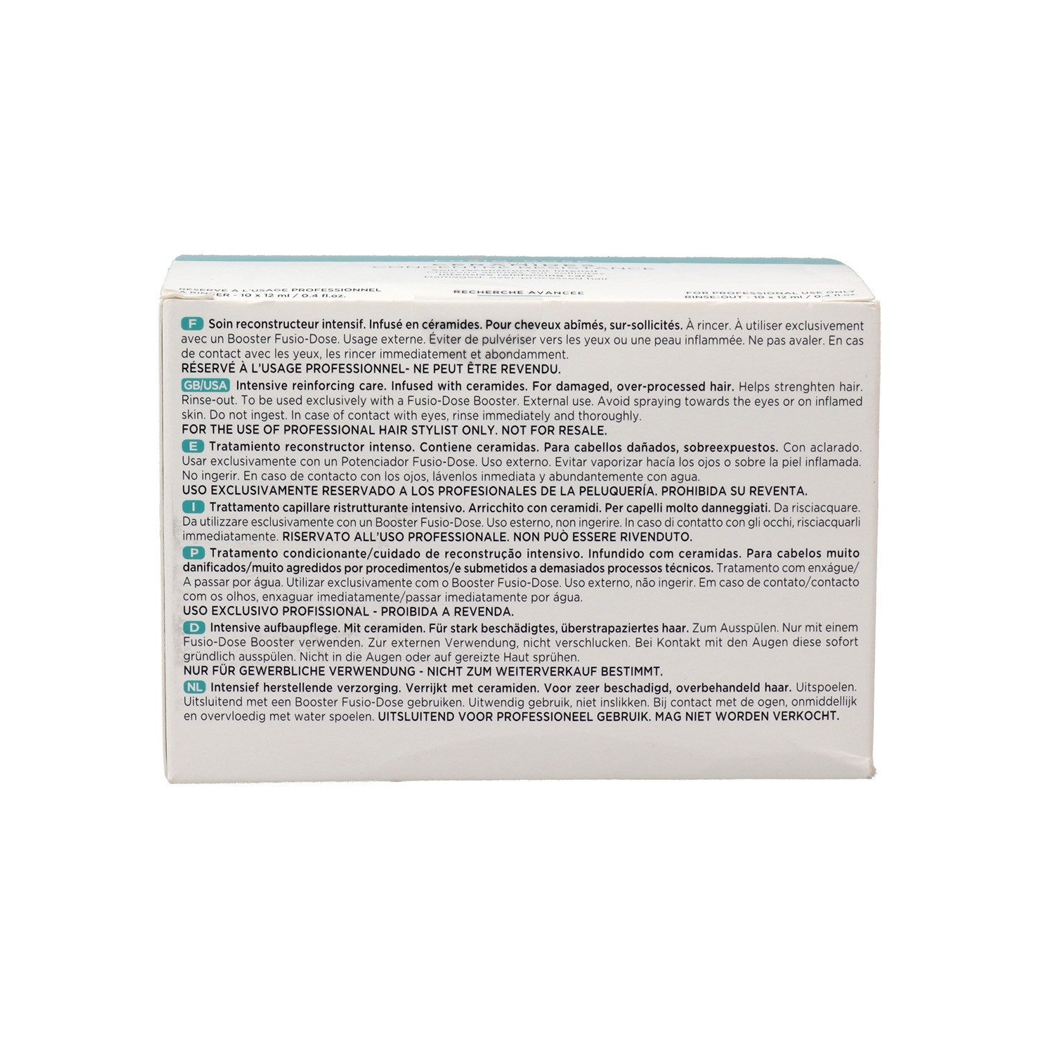 Kerastase Fusio Dose Ceramides Resistance Concentrado 10 X 12 ml