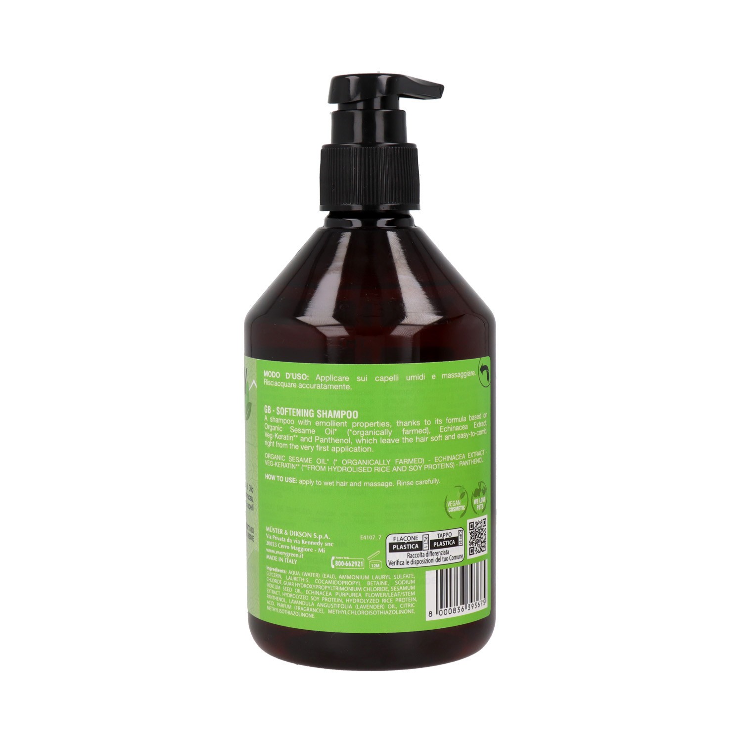 Dikson Everygreen Anti Frizz Shampoo 500 ml