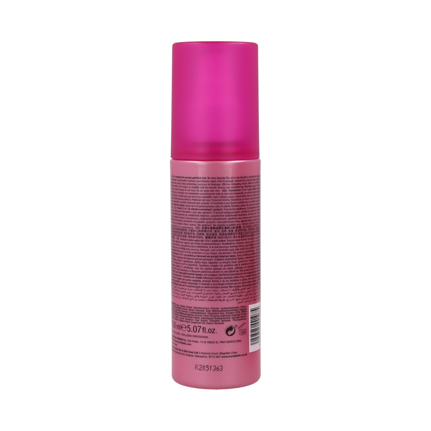 Montibello Smart Touch Reset My Hair Rescue 12 In 1 Plus Treatment 150ml