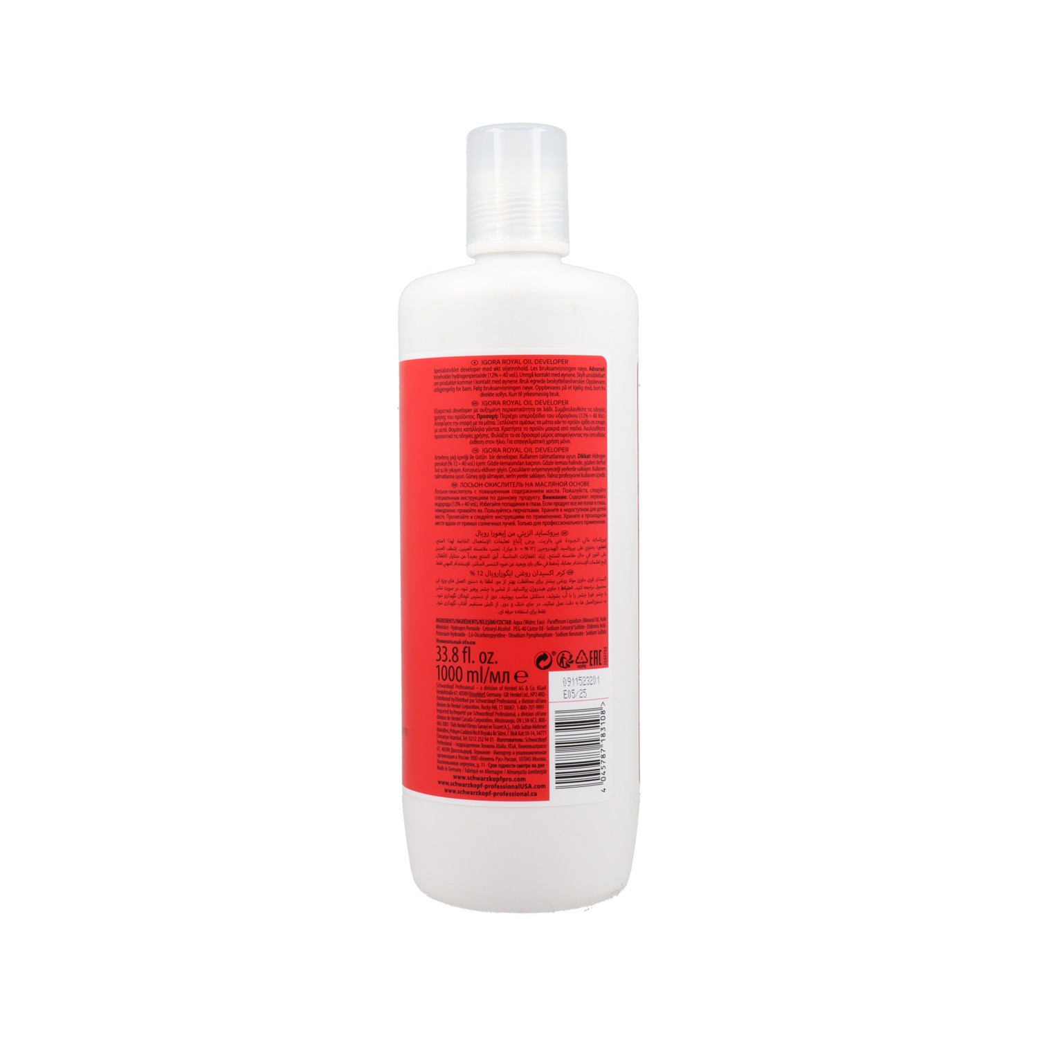 Schwarzkopf Igora Royal Lozione Attivadora 40vol (12%) 1000 ml