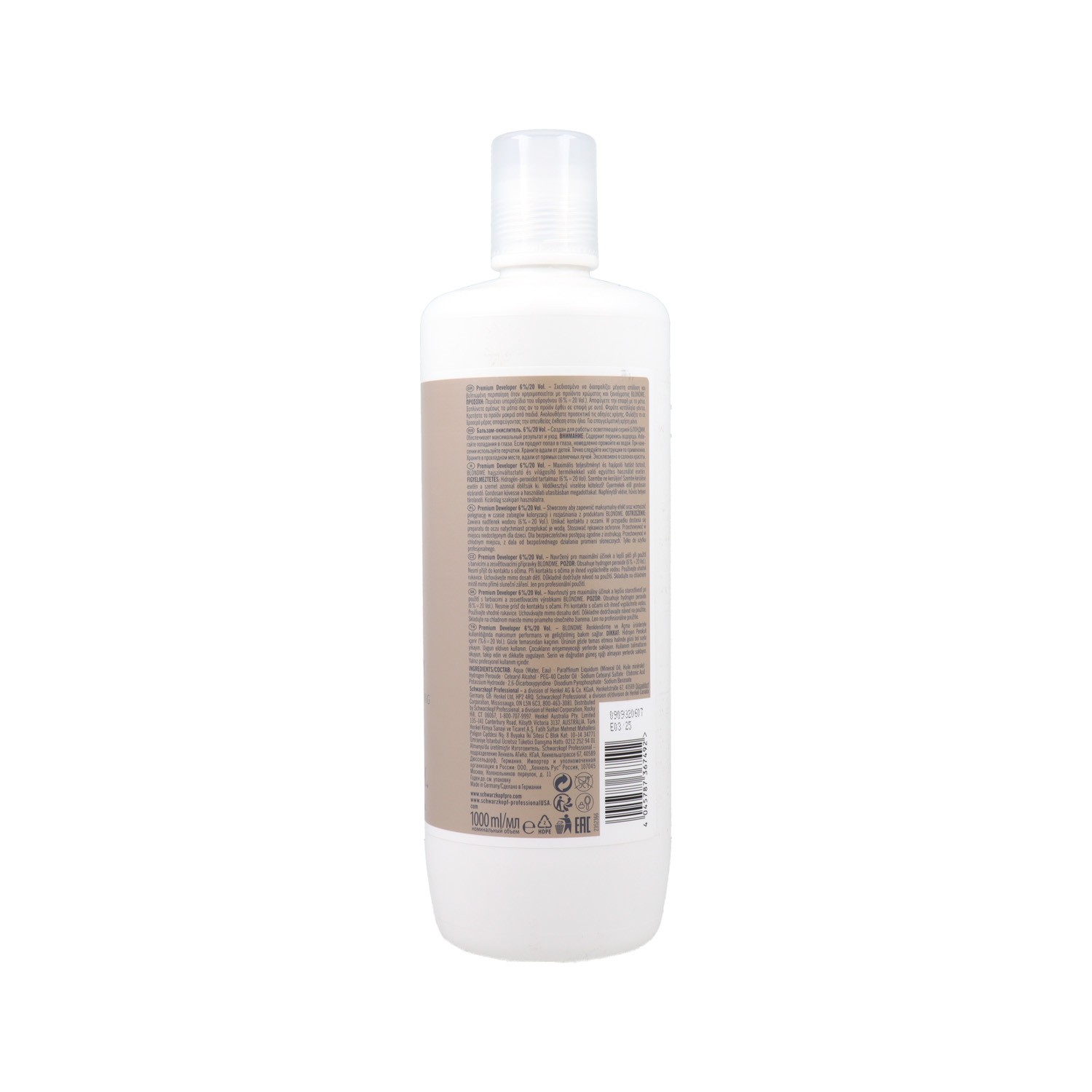 Schwarzkopf Blondme Lotion Activ Premium 20vol (6%) 1000 ml