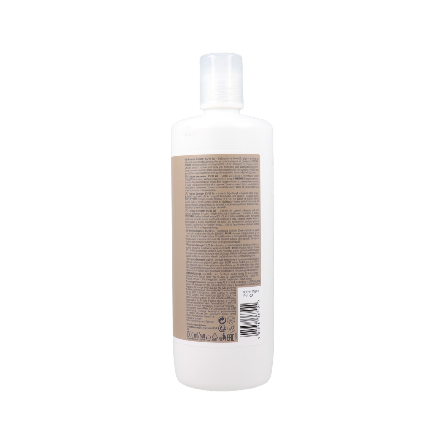 Schwarzkopf Blondme Loc Activ Premium 30vol (9%) 1000 ml