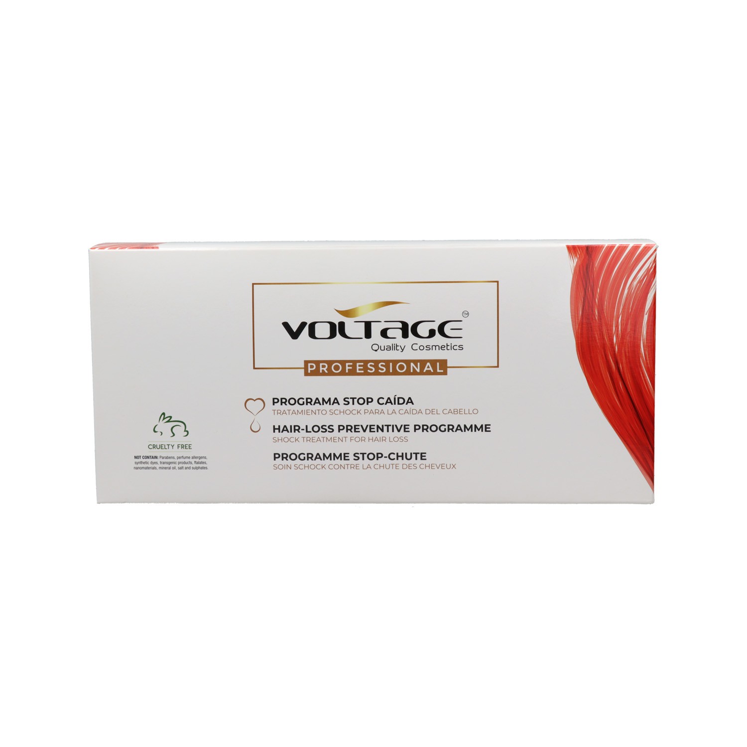 Voltage Profesional Stop Caida 3 Fases 300 ml +16 x 5 ml