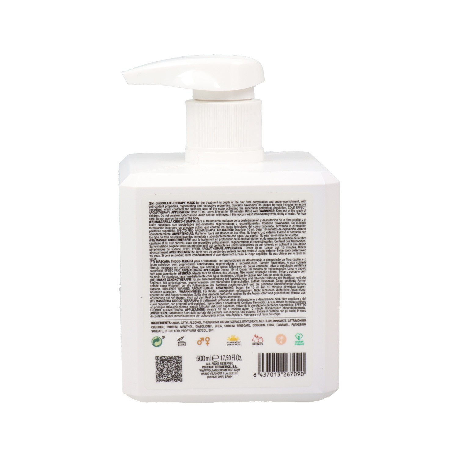 Voltage Cioccondato Terapia Mascherare 500ml