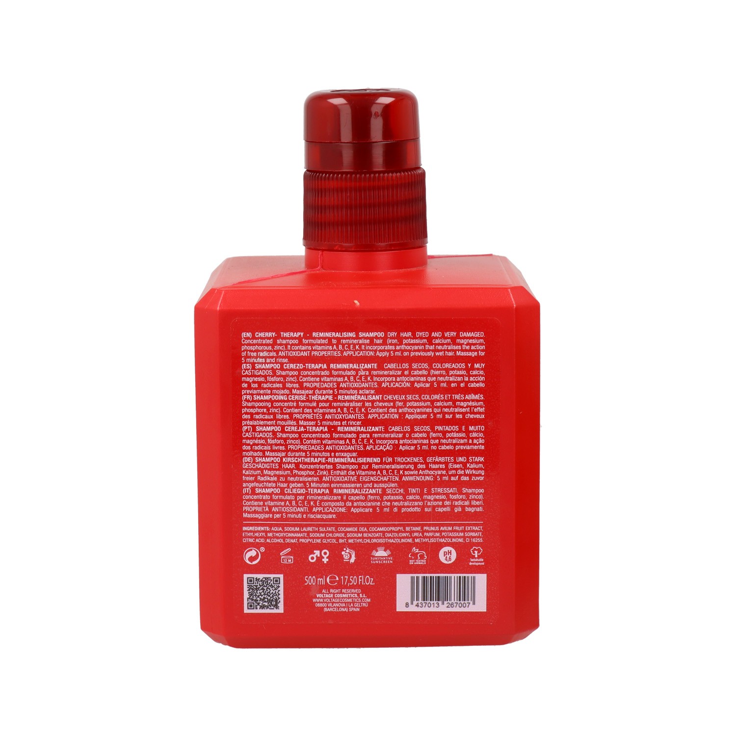 Voltage Cerisier Thérapie Shampooing 500 ml