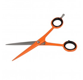 Zenish Tijera Professional Naranja Neon 6"