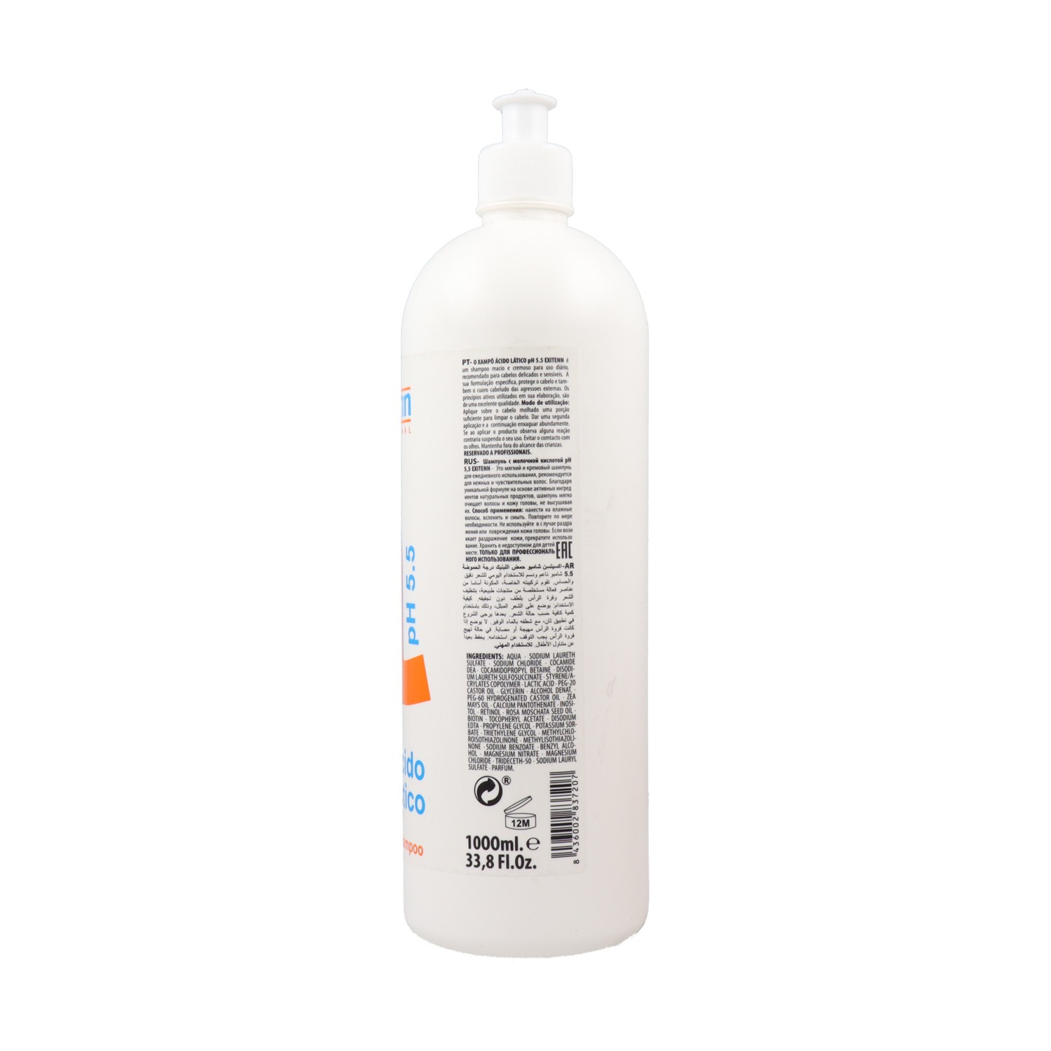 Exitenn Neutral Acid Lactic Shampoo 1000 ml