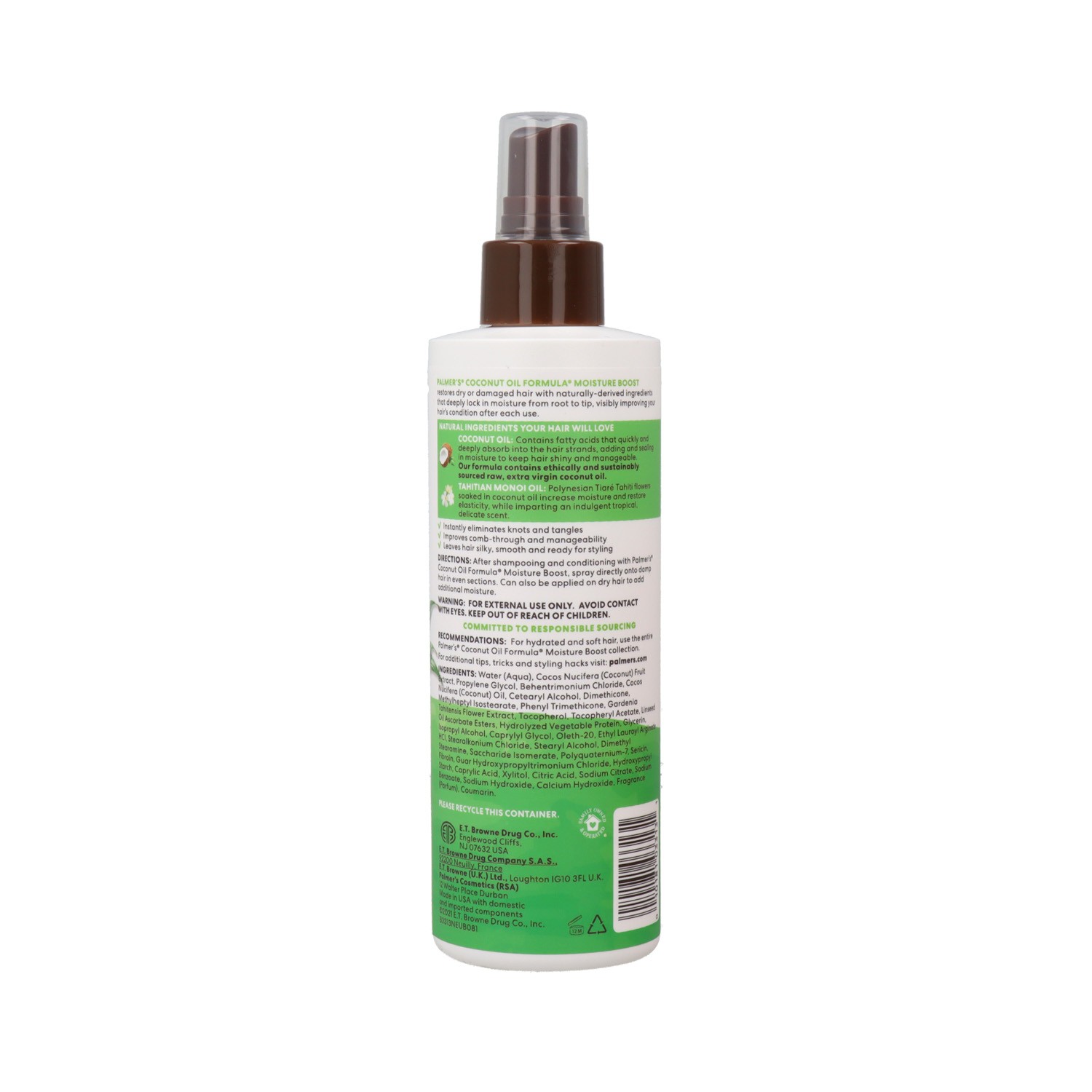 Palmers Coconut Oil Leave In Après-shampooing 250 Ml