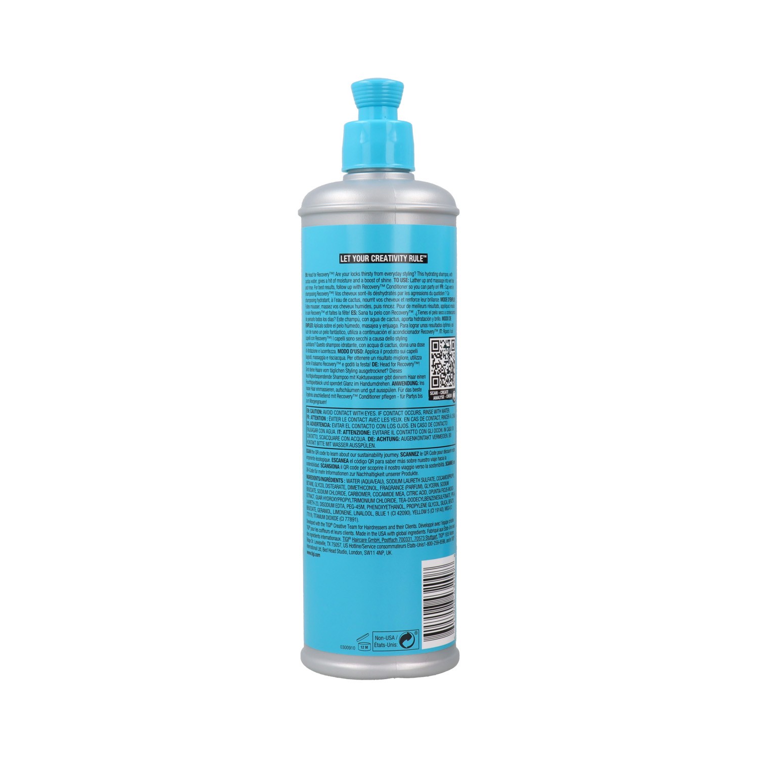 Shampoo Tigi Bed Head Recovery Moisture Rush 400ml