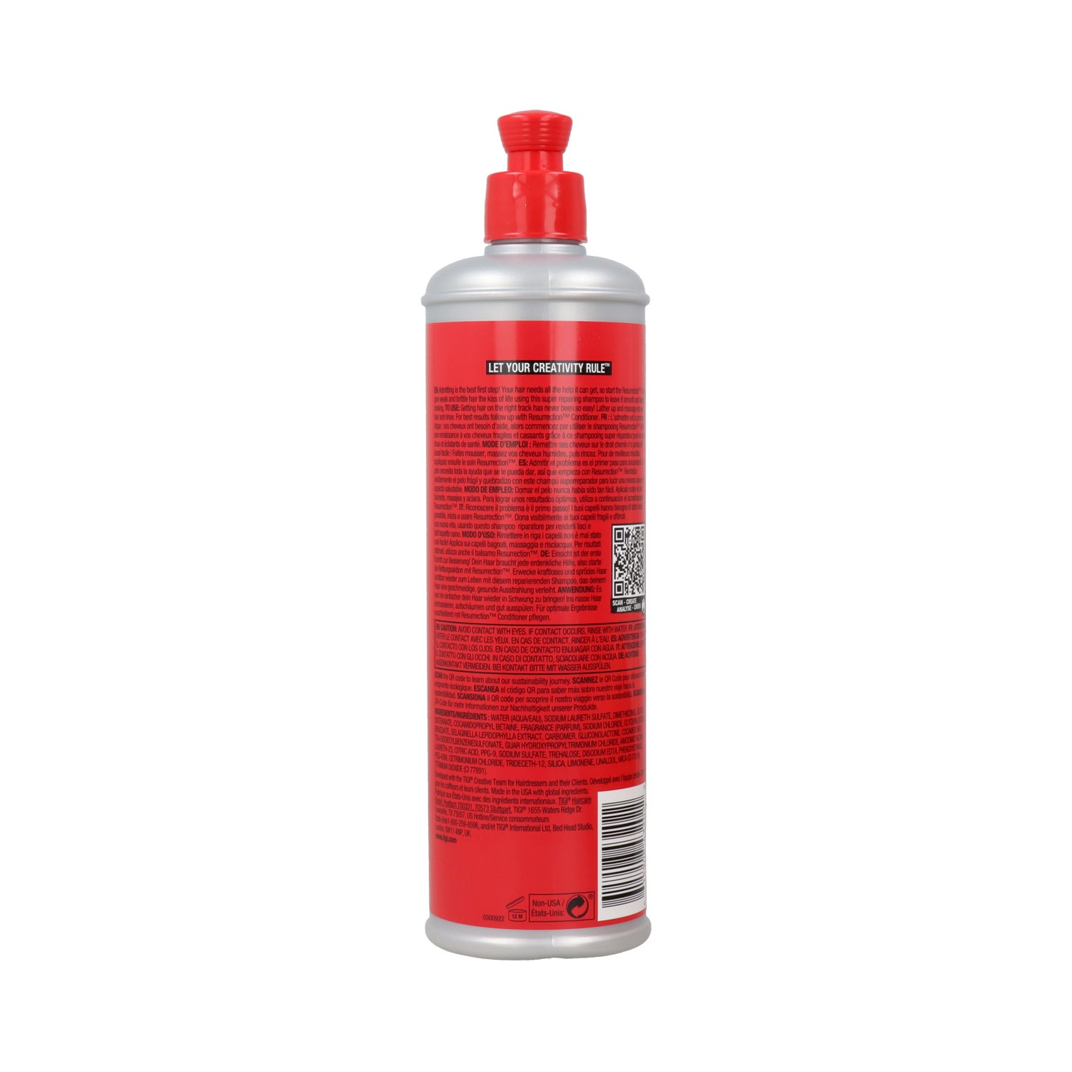 Shampoo Tigi Bed Head Resurrection Super Repair 400ml