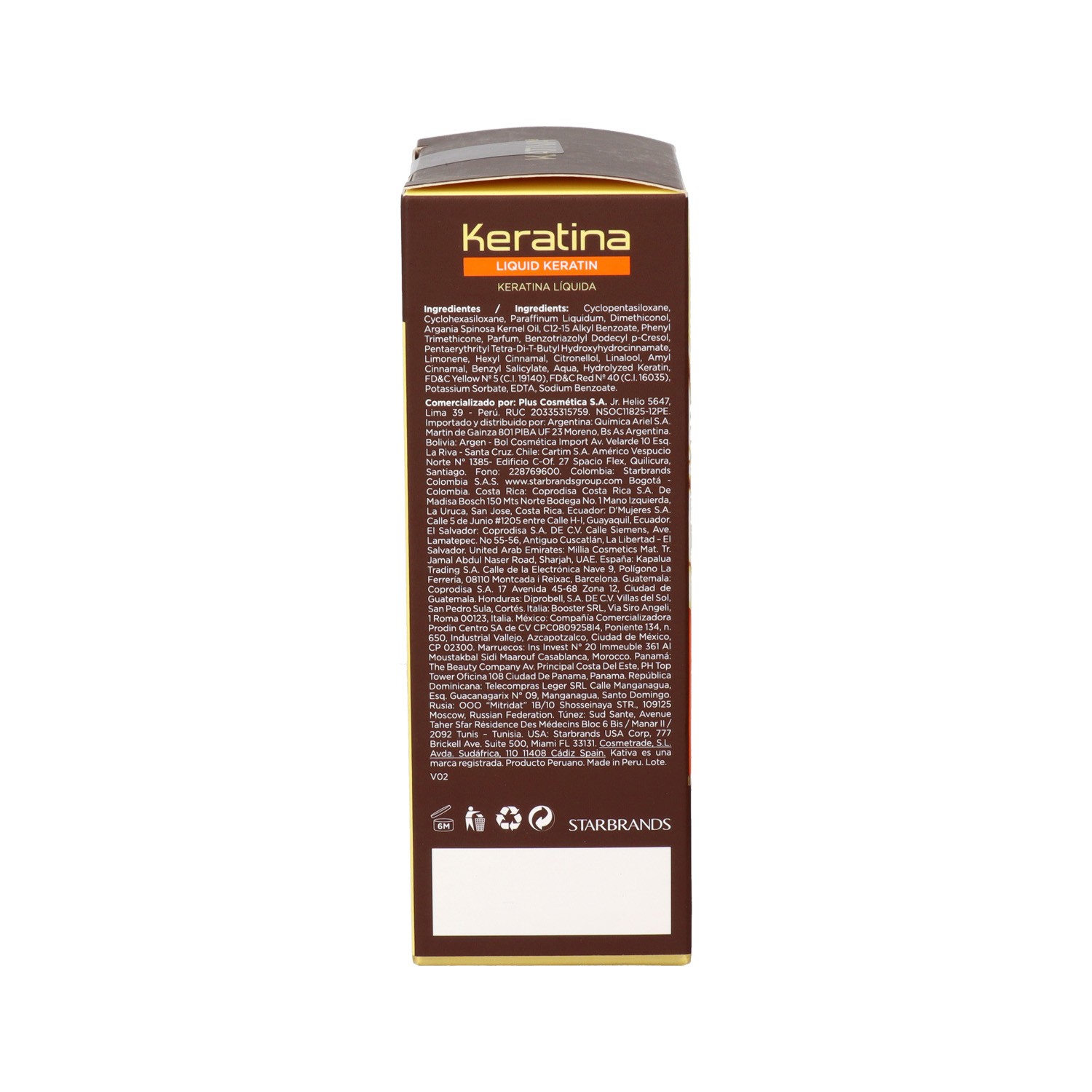 Kativa Keratina Liquide Keratin 60 ml