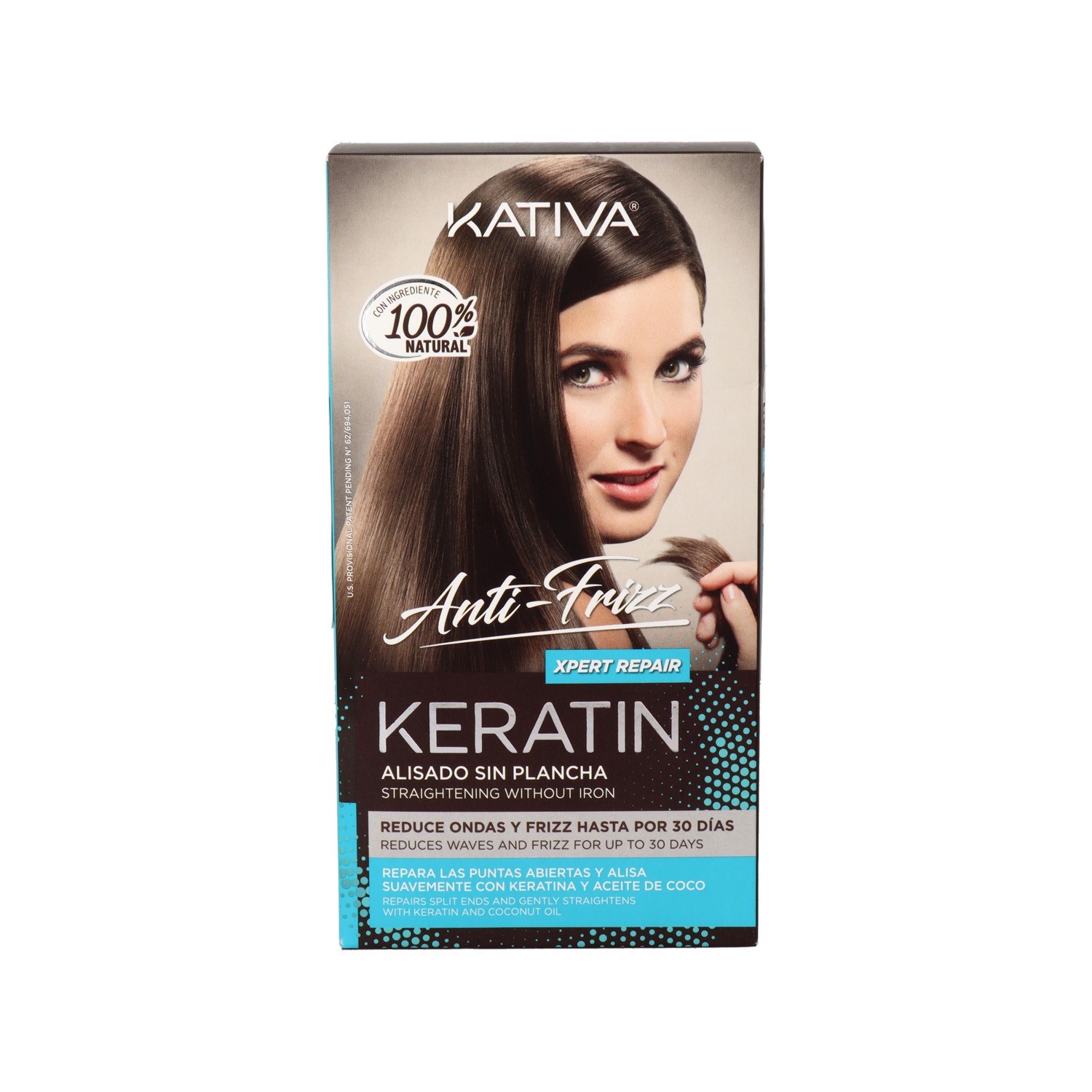 Kativa Keratin Alisado Sin Plancha Xpert Repair Kit