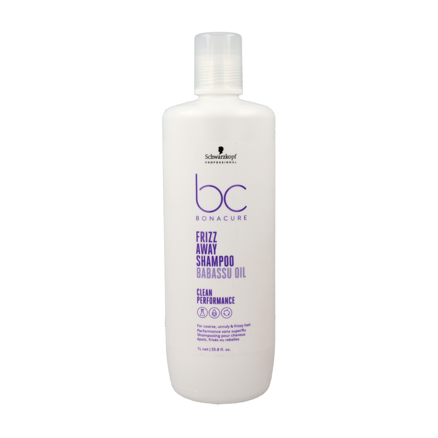 Schwarzkopf Bonacure Frizz Away Champú 1000 ml