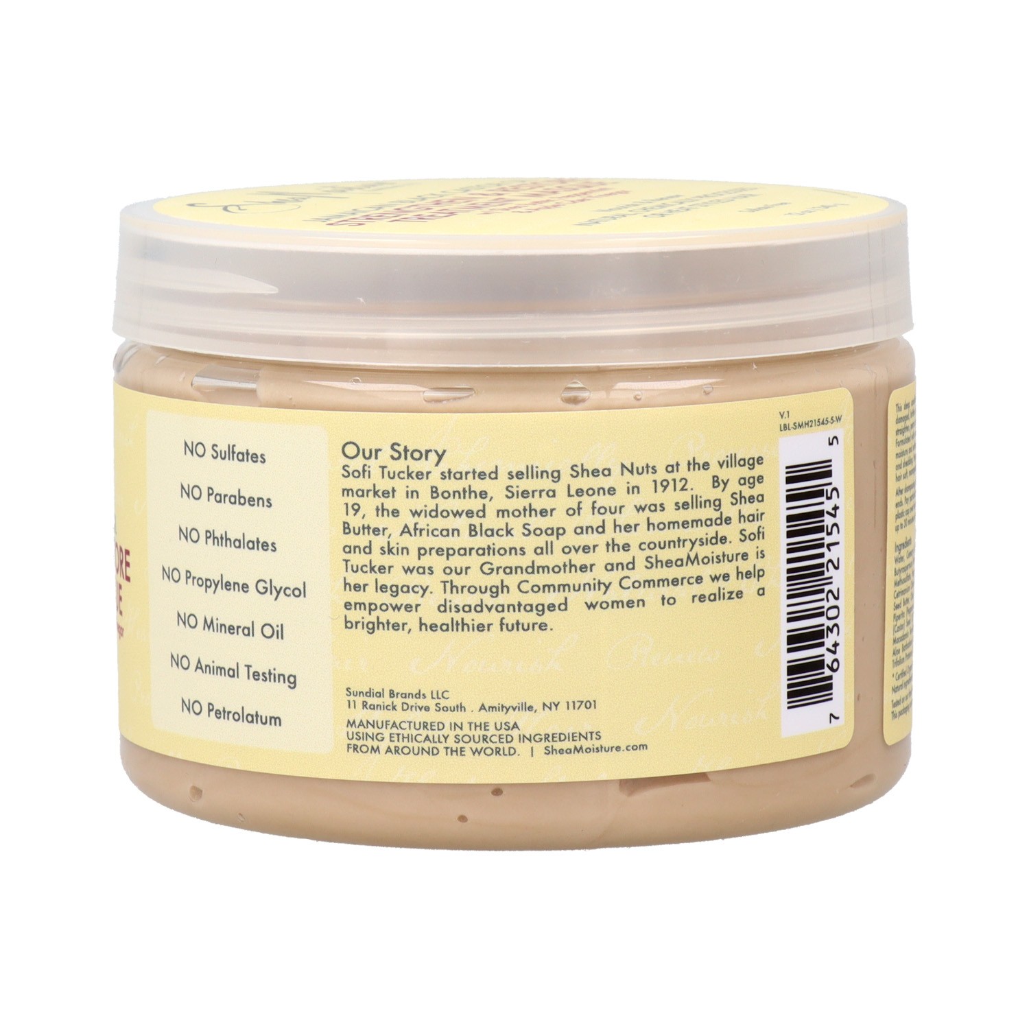 Shea Moisture Jamaican Noir Castor Oil Masque 340 gr