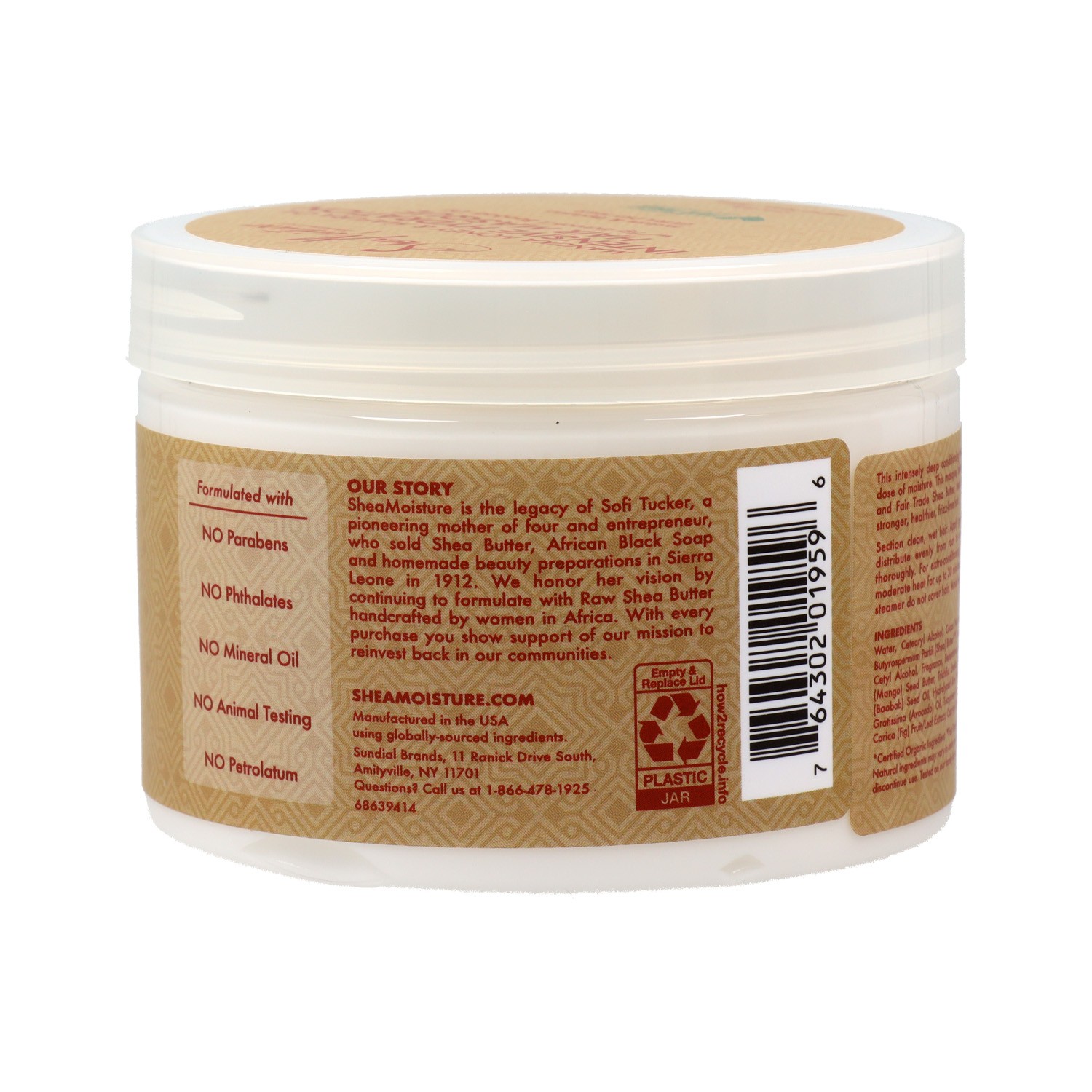 Shea Moisture Intensive Hydration Mascarilla 284 Gr