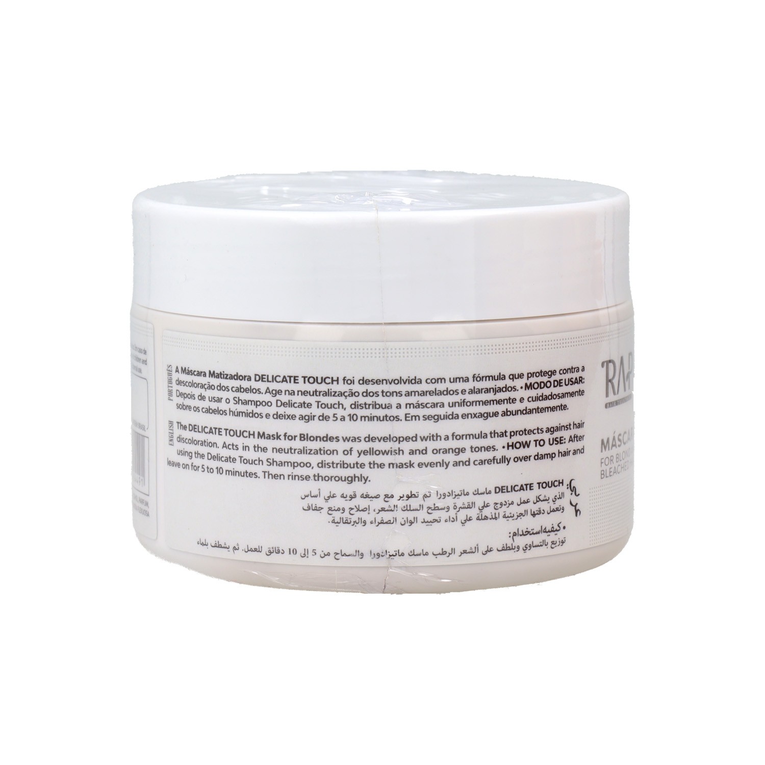 Rap Hair Matizador Delicate Touch Macarilla 300 ml