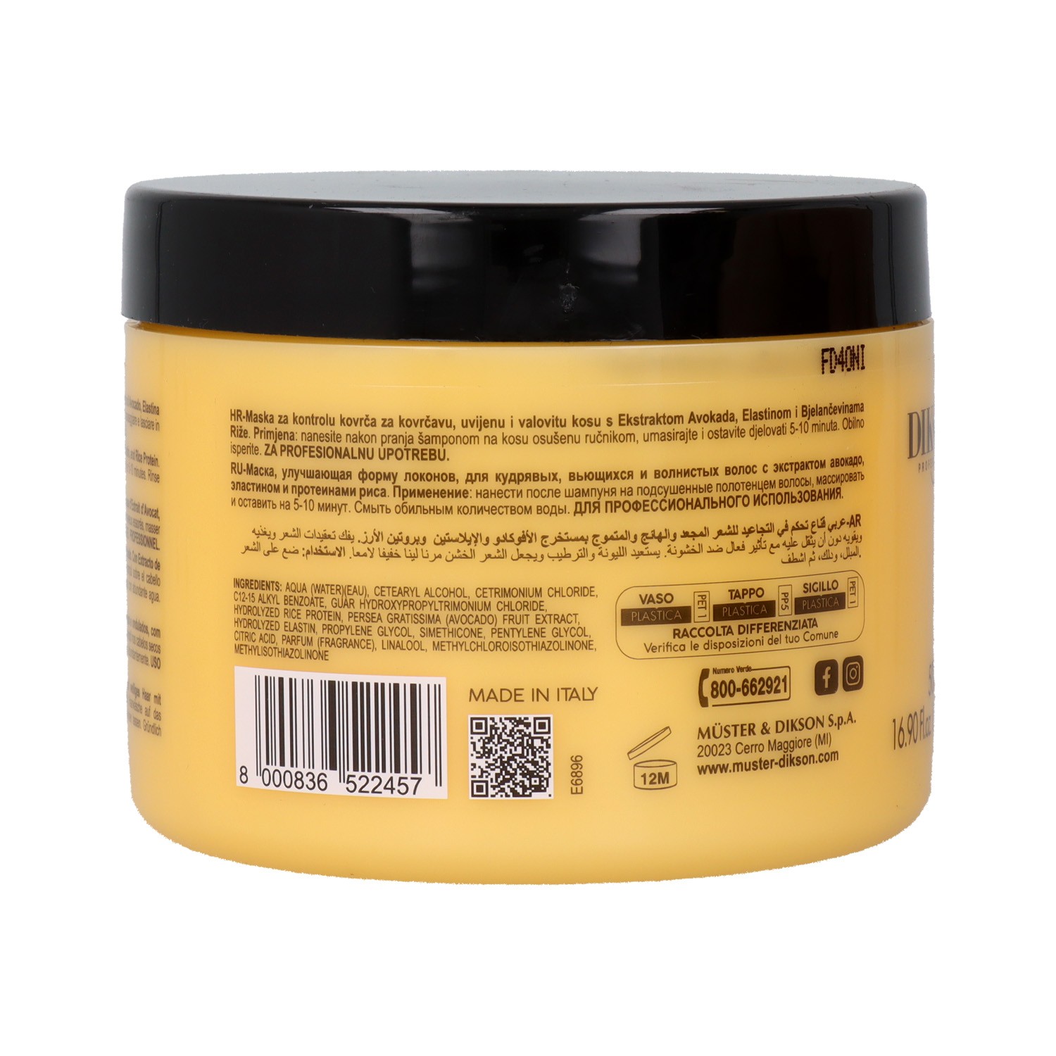 Dikson Prime Super Curl Mascarilla 500 ml