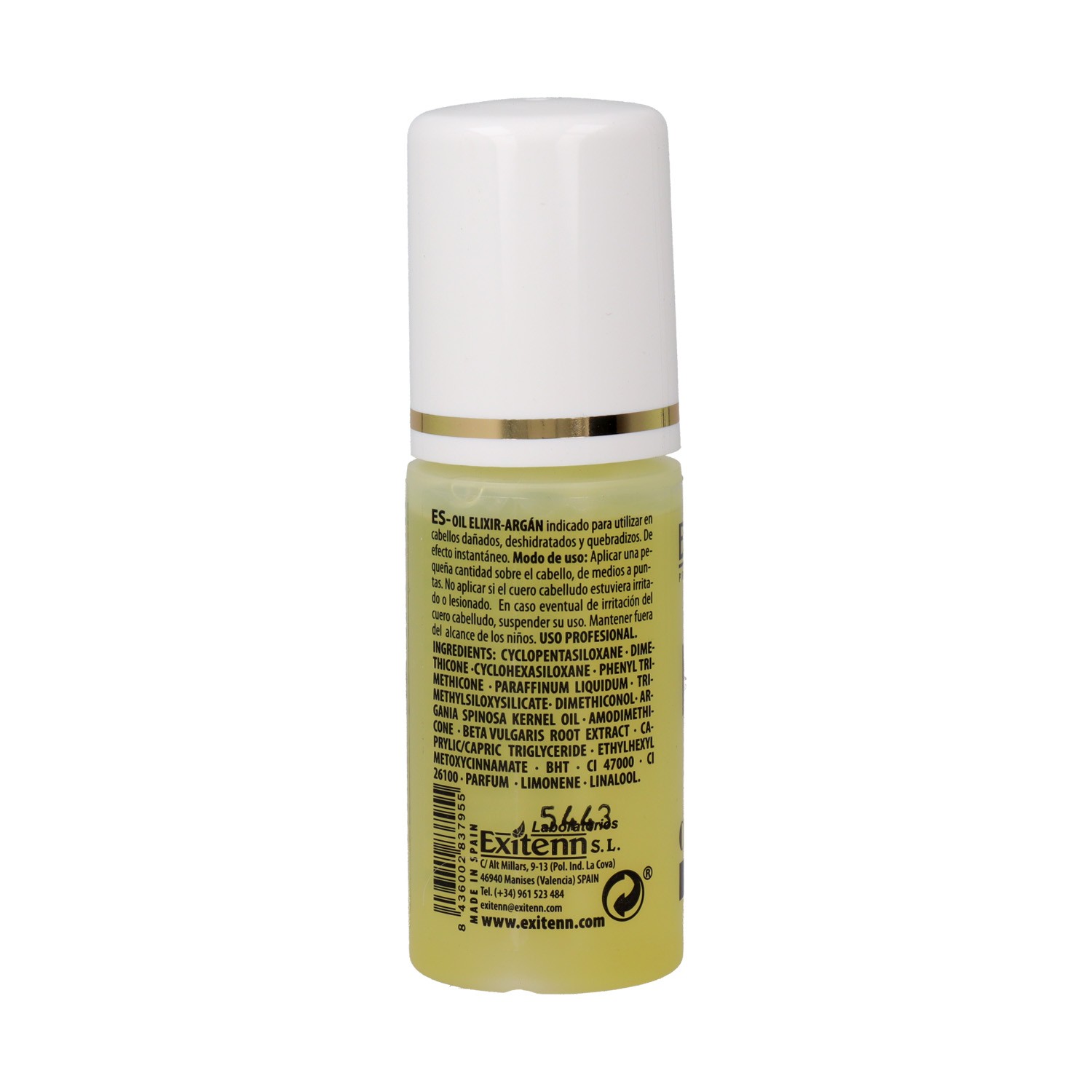 Exitenn Ht Oil Elixir Keratina 75 Ml