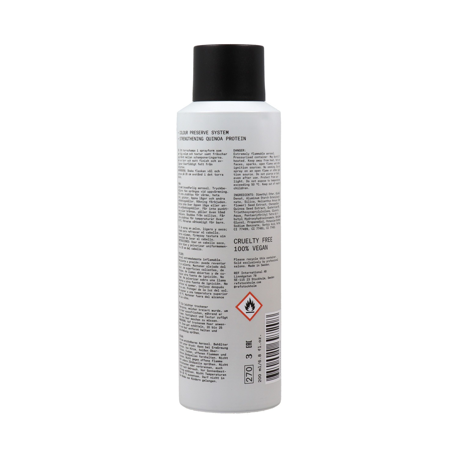 Ref Dry Brown Champú Spray 200 ml