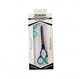 Ciseaux à dents multiples en métal Zenish Professional 6"