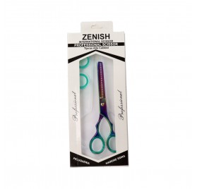 Zenish Tijera Profesional Metal Multi Dentada 6"