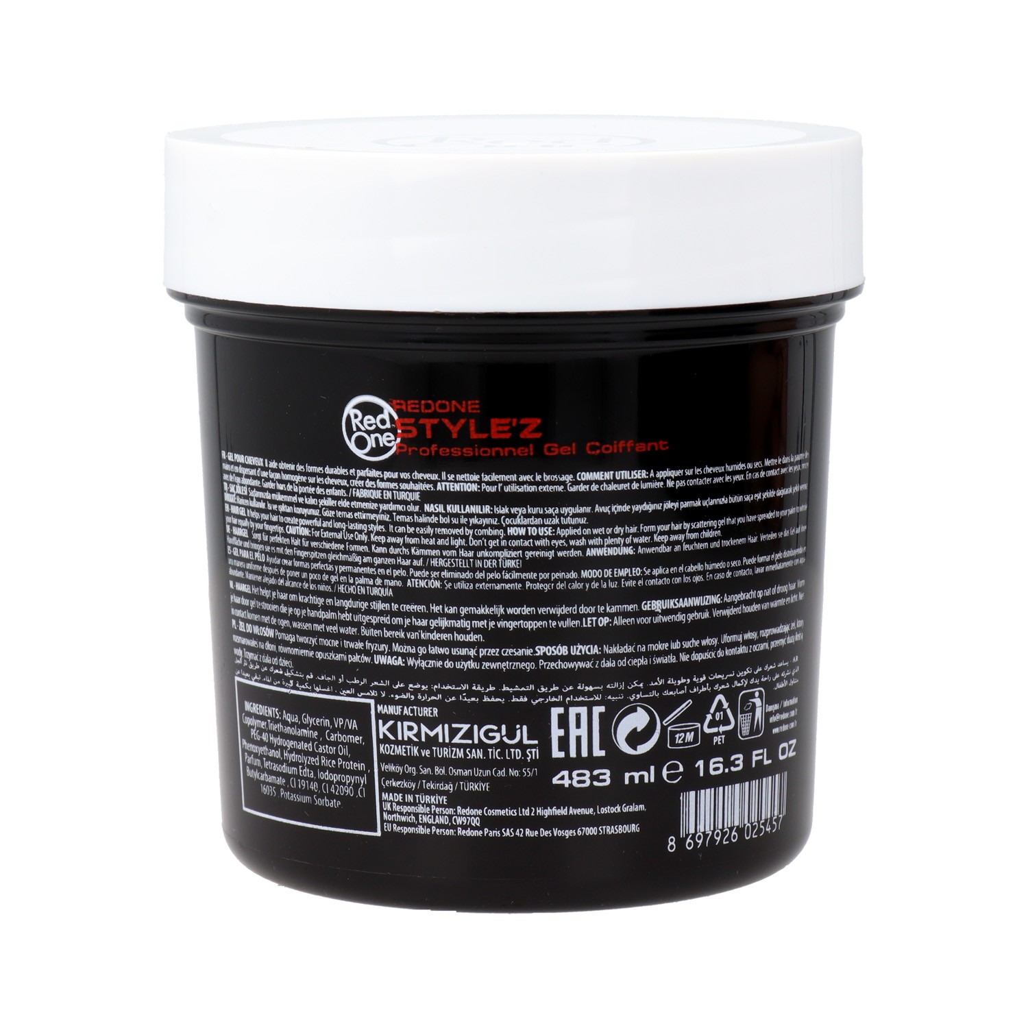 Red One Fixing Gel Protein 483 ml