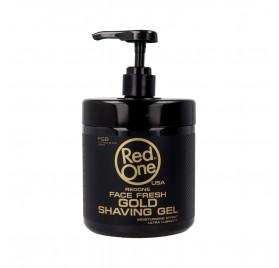 Red One Men Shaving Transparente Gold Gel 1000 ml