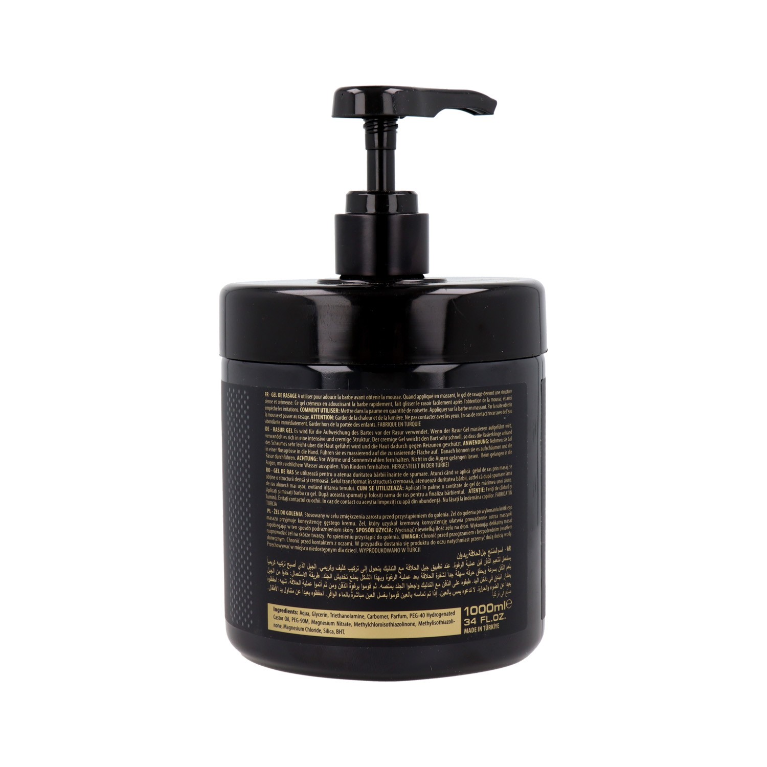 Red One Men Shaving Transparente Gold Gel 1000 ml