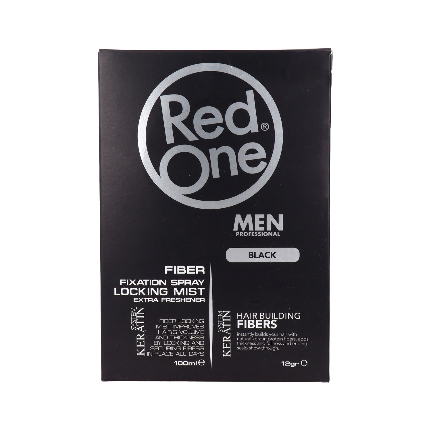 Red One Men Fibra Capilar Com Secador 100 ml