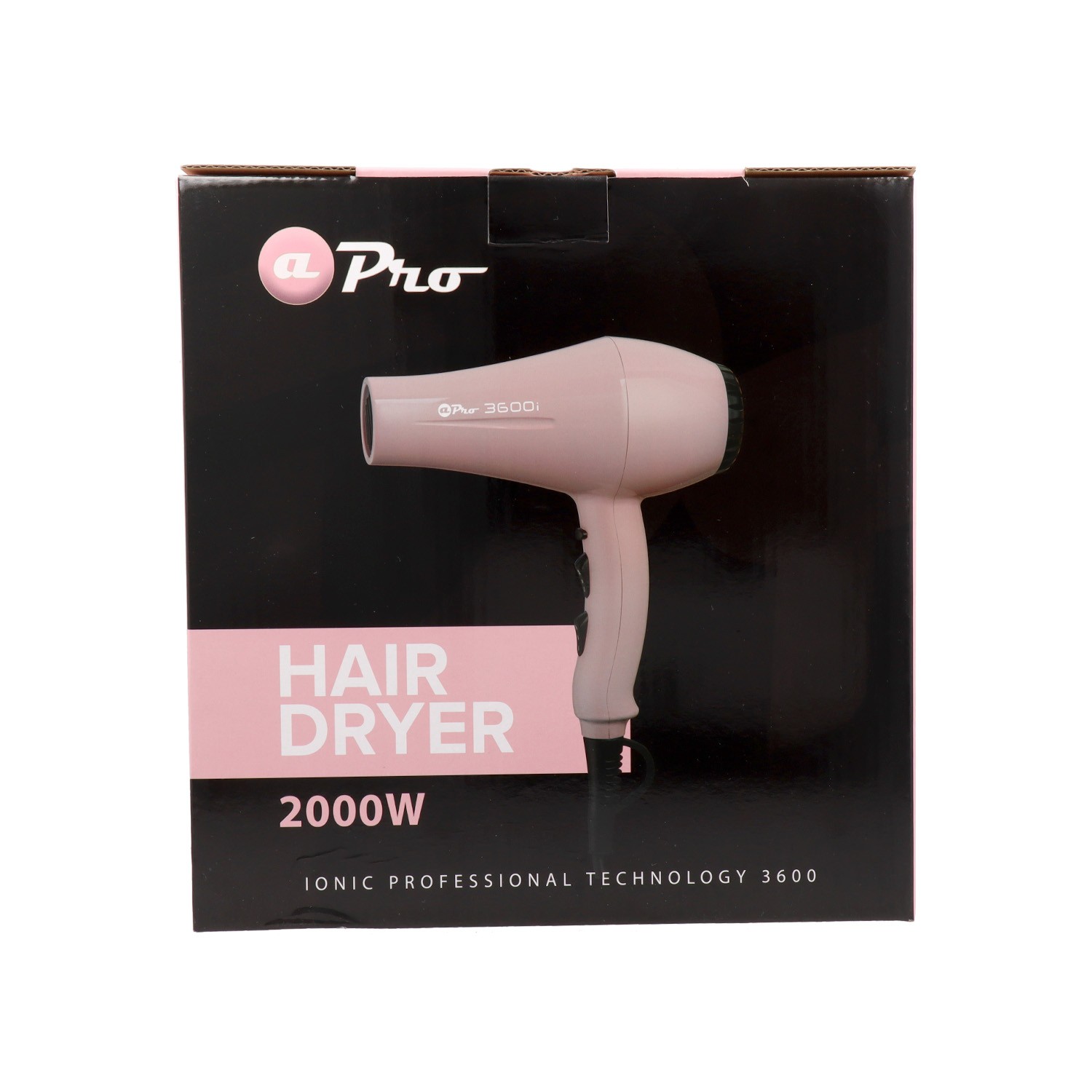 Albi Compact Ionic Dryer Pink 2000W