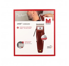 Moser 1400 Cordless Maquina Roja